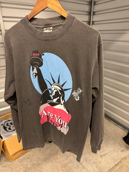 ARE YOU FR33? LONG SLEEVE SHIRTS