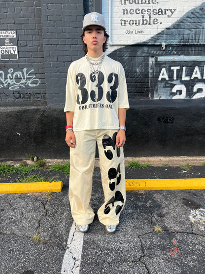 Cream “For Members Only” Set