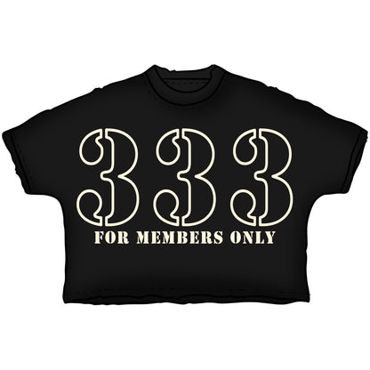 333 For Members Only Black Set