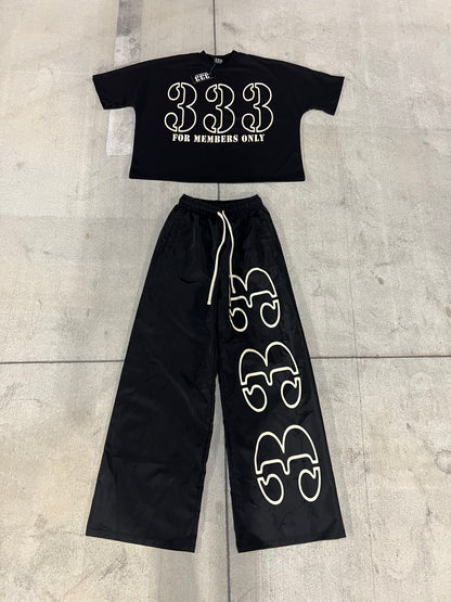 Black “For Members Only” Set