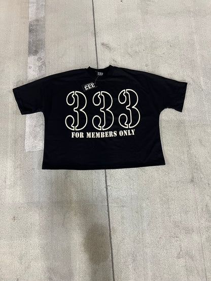 Black “For Members Only” Set