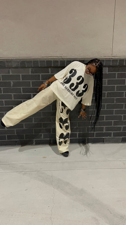 Cream “For Members Only” Set